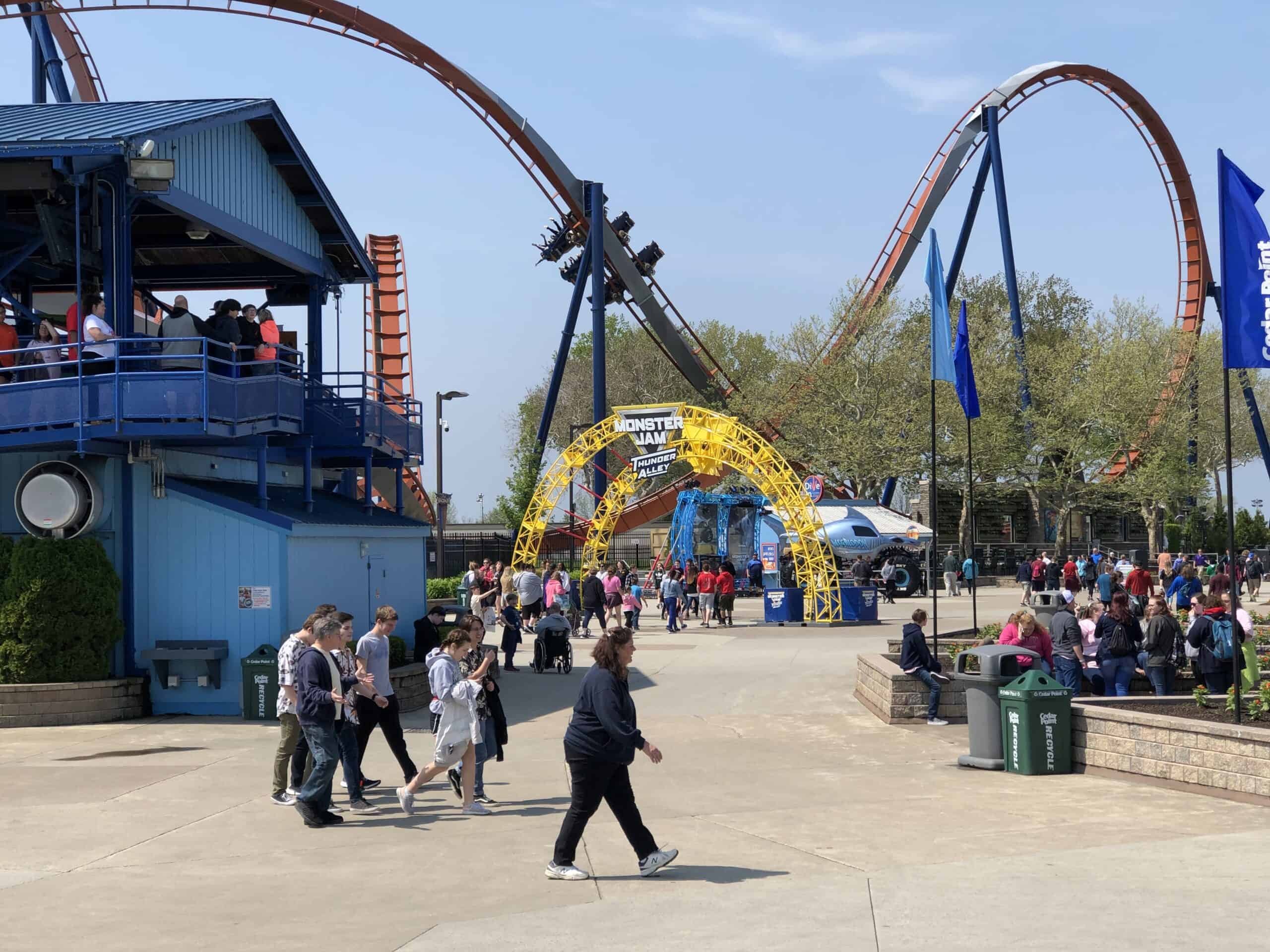 Midway Featuring Cedar Point Roller Coaster