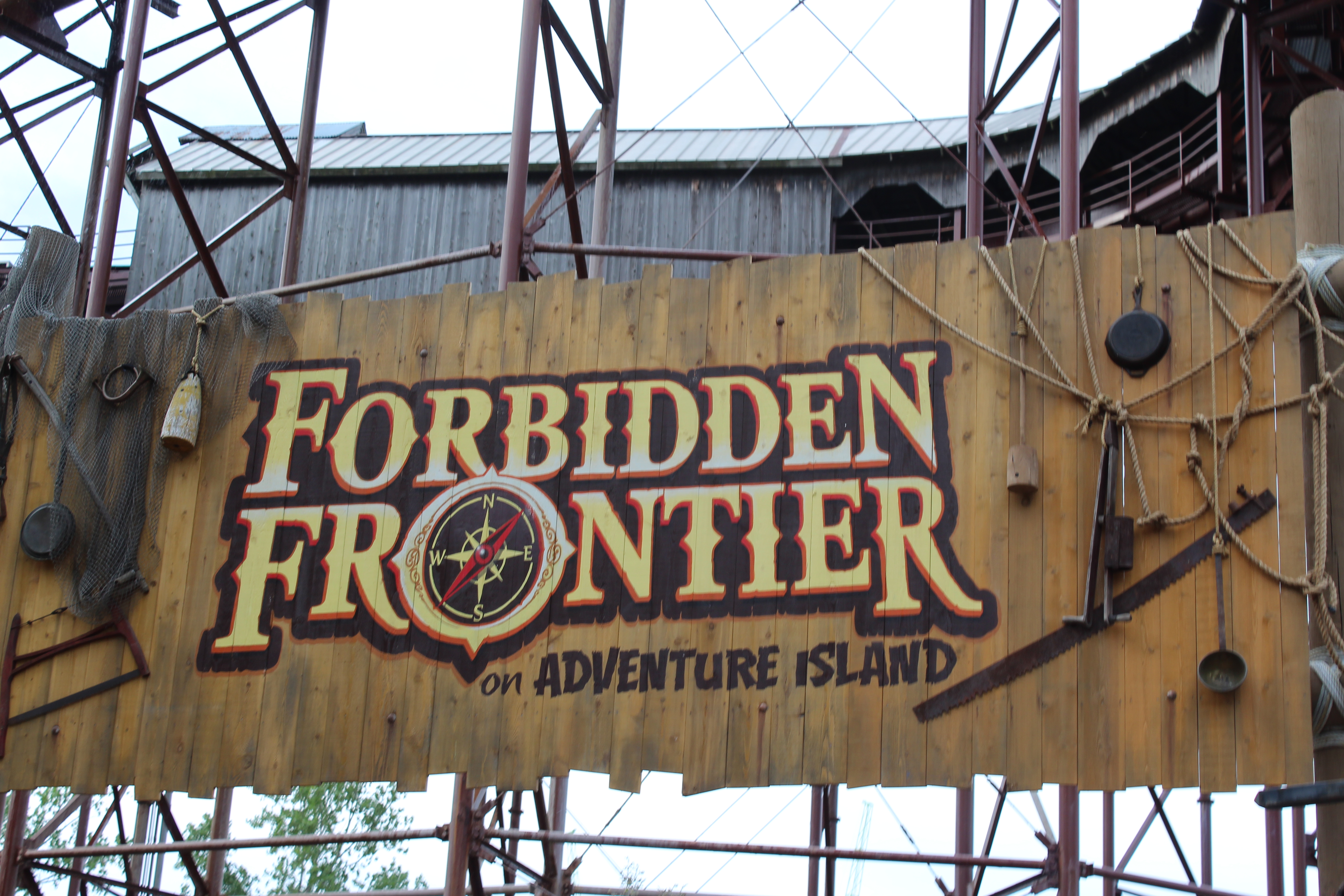 Picture of Forbidden Frontier Sign