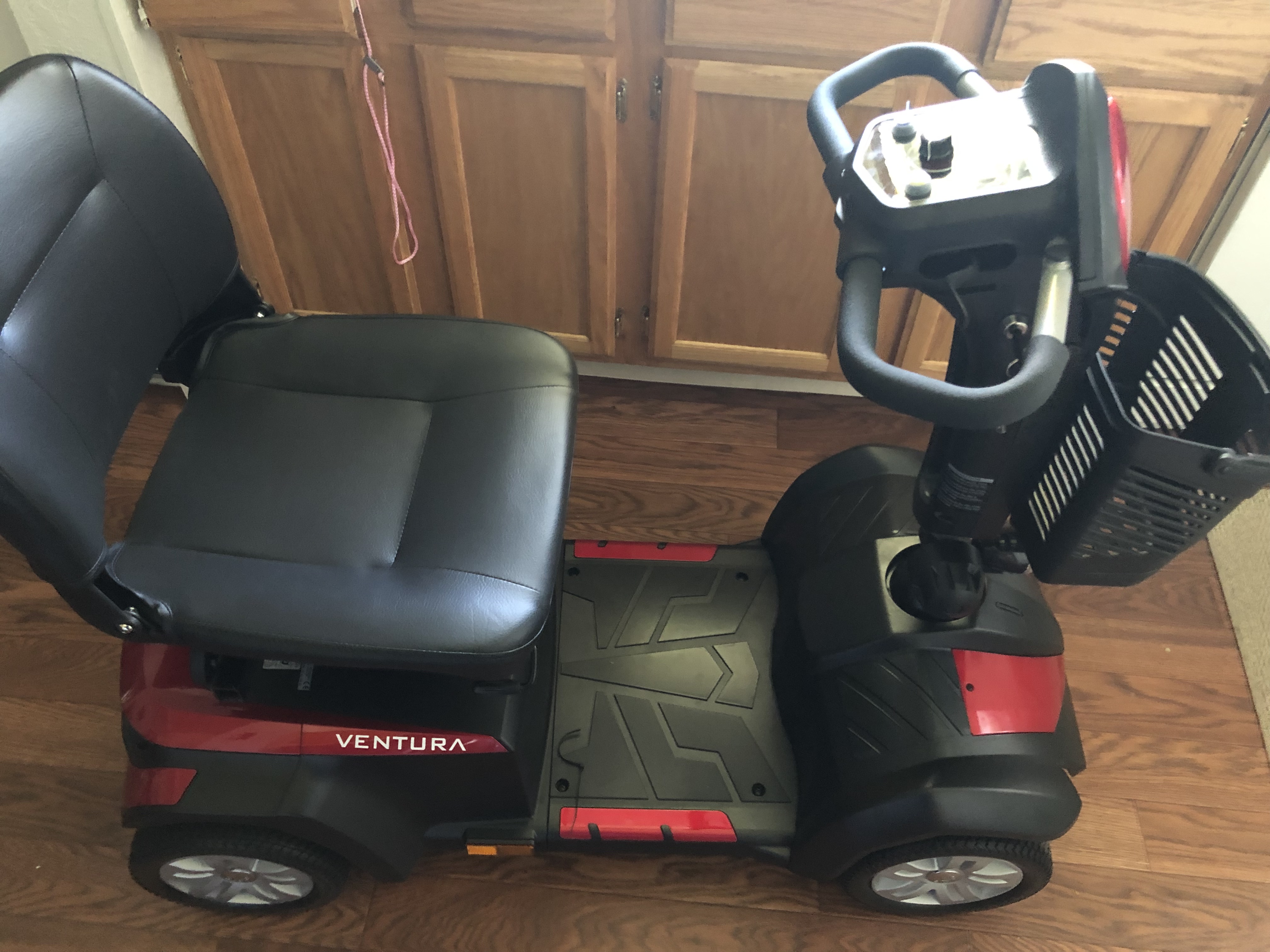 Mobility Scooter In Kitchen