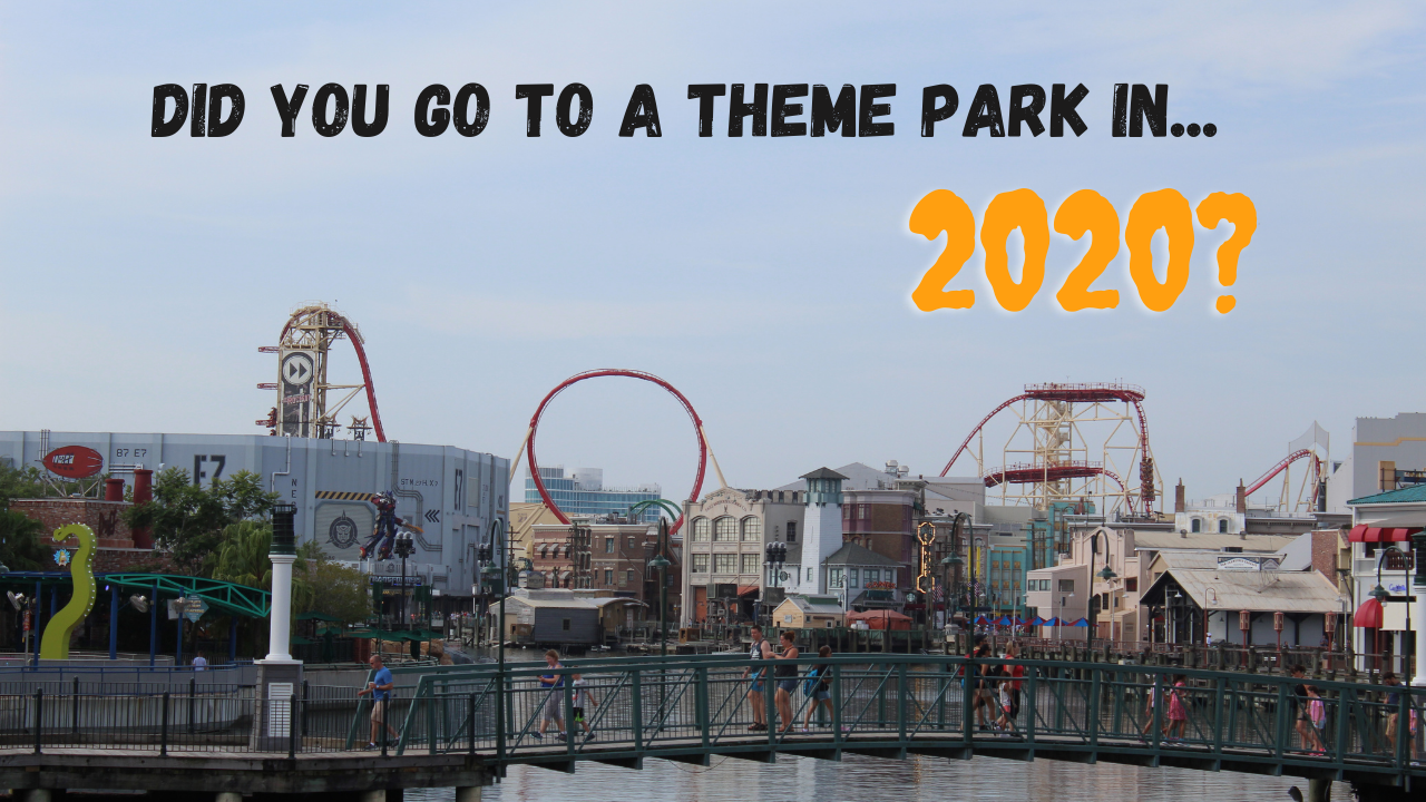 did you visit a theme park in 202